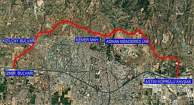 AYDIN BÜYÜKŞEHİR BELEDİYESİ'NDEN KUZEY ÇEVRE YOLU PROJESİ