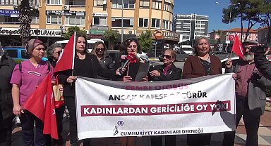 Aydın Nazilli'de kadınlardan 'Pembe Otobüs' vaatlerine protesto