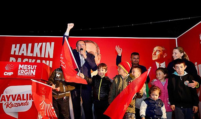 AYVALIK BELEDİYE BAŞKANI ERGİN, ÇAMOBA KÖYÜ HALKI İLE BULUŞTU