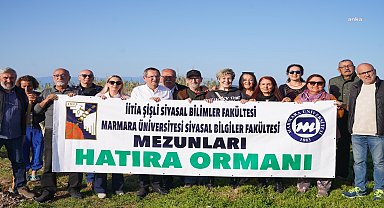Ayvalık'ta "zeytin hatıra fidanlığı" kuruldu 