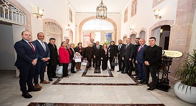 BAŞKAN SOYER, ŞEHİT AİLELERİ VE GAZİ DERNEKLERİNİN TEMSİLCİLERİNİ AĞIRLADI: “SİZLER İÇİN NE YAPSAK AZ, NE YAPSAK EKSİK”