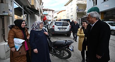 BOZÜYÜK BELEDİYE BAŞKANI BAKKALCIOĞLU, ESNAF ZİYARETLERİNE DEVAM EDİYOR