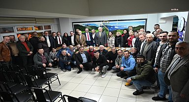 BOZÜYÜK BELEDİYE BAŞKANI BAKKALCIOĞLU, KARADENİZLİLER DERNEĞİ’NİN MİSAFİRİ OLDU