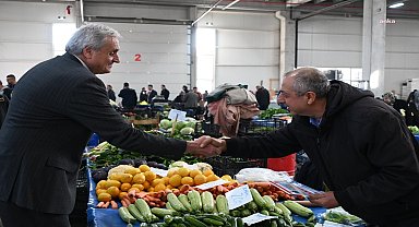 BOZÜYÜK BELEDİYE BAŞKANI BAKKALCIOĞLU’NDAN ESNAF ZİYARETİ