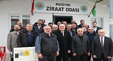 Bozüyük Belediye Başkanı Bakkalcıoğlu, ziyaretlerini sürdürüyor