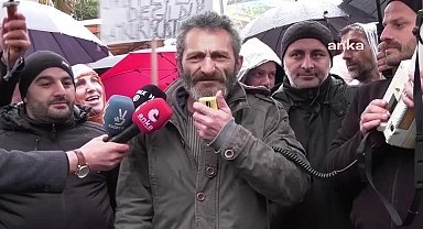ÇAYKUR'DA ÇALIŞAN MEVSİMLİK İŞÇİLER KADRO TALEBİYLE EYLEM YAPTI