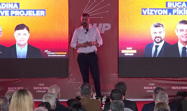 CHP BUCA ADAYI GÖRKEM DUMAN PROJELERİNİ ANLATTI