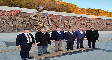 CHP GENEL BAŞKAN YARDIMCISI BAĞCIOĞLU, ÇANAKKALE ŞEHİTLİĞİ’Nİ ZİYARET ETTİ