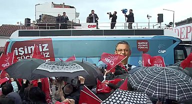 CHP İzmir Büyükşehir Belediye Başkanı Adayı Tugay, Tire'de: "nefes almadan çalışacağım, söz veriyorum"