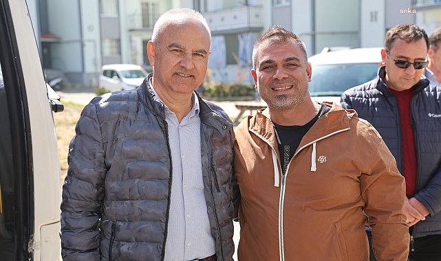ÇİNE BELEDİYE BAŞKANI KIVRAK, KIROBA KONUTLARI SAKİNLERİYLE BULUŞTU