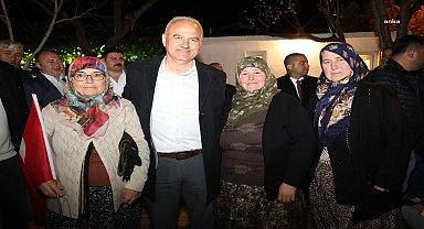 ÇİNE BELEDİYE BAŞKANI KIVRAK, SOĞANCILAR MAHALLESİ’NDE PROJELERİNİ ANLATTI