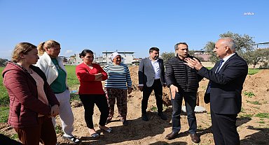 ÇİNE BELEDİYE BAŞKANI KIVRAK, SÖZÜNÜ TUTTU; EVCİLER’DE YOL ÇALIŞMALARI BAŞLADI