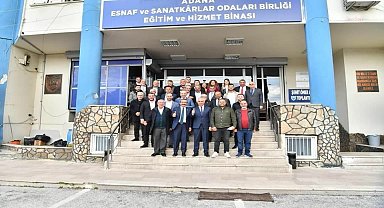 ÇUKUROVA BELEDİYE BAŞKANI ÇETİN’DEN, ADANA ESNAF VE SANATKARLAR ODASI BİRLİĞİ’NE ZİYARET