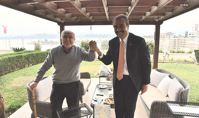 ÇUKUROVA BELEDİYE BAŞKANI SONER ÇETİN’DEN ADANA BÜYÜKŞEHİR BELEDİYESİ’NİN ESKİ BAŞKANI AYTAÇ DURAK’A ZİYARET