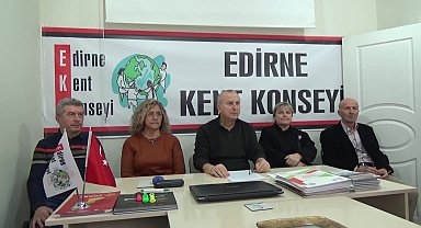EDİRNE KENT KONSEYİ BAŞKANI ÇOLAK: