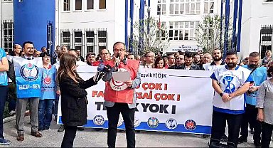 Ege Üniversitesi Hastanesi çalışanlarından 'teşvik' tepkisi: Bu zulme son vererek hakkı hak edene teslim edin