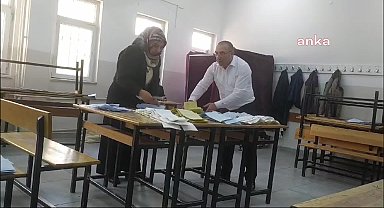 Erzurum'da sandıklar açıldı, oylar sayılıyor