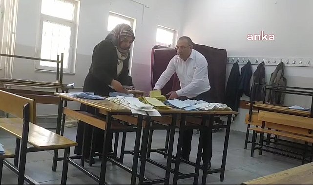 Erzurum'da sandıklar açıldı, oylar sayılıyor