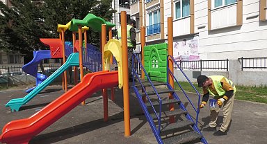 ESENYURT’UN PARKLARI BAHARA HAZIRLANIYOR