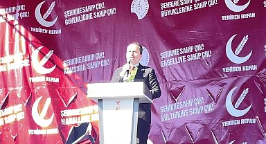 FATİH ERBAKAN ŞANLIURFA'DA KONUŞTU: 