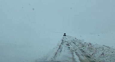 IĞDIR’IN TUZLUCA İLÇESİNE BAĞLI KÖYLERDE KAR YAĞIŞI ETKİLİ OLDU