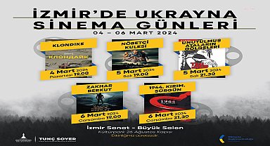 İZMİR’DE UKRAYNA SİNEMA GÜNLERİ BAŞLIYOR