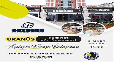 Kartal Belediyesi, Uranüs Gezegen Kafe'yi Hürriyet Mahallesi'nde 3 Mart'ta açıyor