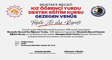 KARTAL’DA 3 BÜYÜK PROJENİN TOPLU AÇILIŞI, CHP GENEL BAŞKANI ÖZGÜR ÖZEL’İN KATILIMIYLA YAPILACAK