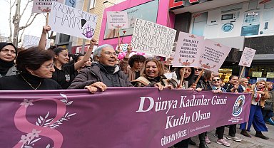 KARTALLI KADINLAR, 8 MART DÜNYA EMEKÇİ KADINLAR GÜNÜ’NDE TEK SES OLDU