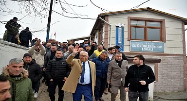 KDZ. EREĞLİ BELEDİYE BAŞKANI POSBIYIK, BOZHANE'DE VATANDAŞLARLA BULUŞTU