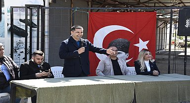 KUŞADASI BELEDİYE BAŞKANI GÜNEL, DAVUTLAR VE GÜZELÇAMLI’DA HALKLA BULUŞTU