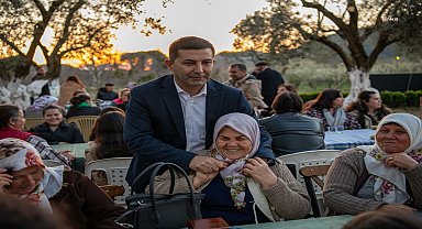 KUŞADASI BELEDİYE BAŞKANI GÜNEL, KİRAZLILI HEMŞEHRİLERİYLE İFTAR SOFRASINDA BULUŞTU