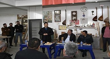 Kuşadası Belediye Başkanı Ömer Günel, esnaf ve zanaatkarlar ile buluştu
