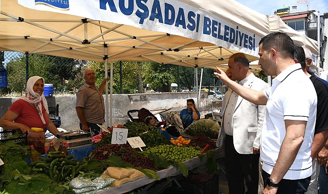 KUŞADASI’NIN SEMT PAZARLARI GERİ GELİYOR