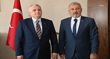 MANAVGAT BELEDİYE BAŞKANI SÖZEN’DEN KAMU KURUM VE KURULUŞLARINA VEDA ZİYARETLERİ