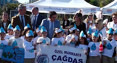 MARMARİS BELEDİYESİ’NDEN SU TASARRUFUNA İLİŞKİN FARKINDALIK ETKİNLİĞİ
