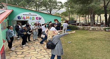 Marmaris Bilim Parkı, Avrupa'dan gelen öğretmenleri ağırladı