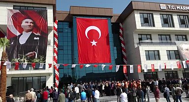 MARMARİS, YENİ BELEDİYE HİZMET BİNASINA KAVUŞTU