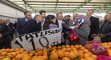 MERSİN BÜYÜKŞEHİR BELEDİYE BAŞKANI SEÇER’DEN TARSUS’A ZİYARET