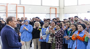 Mersin Büyükşehir Belediye Başkanı Seçer, kentteki emekçilerle bir araya gelmeyi sürdürüyor