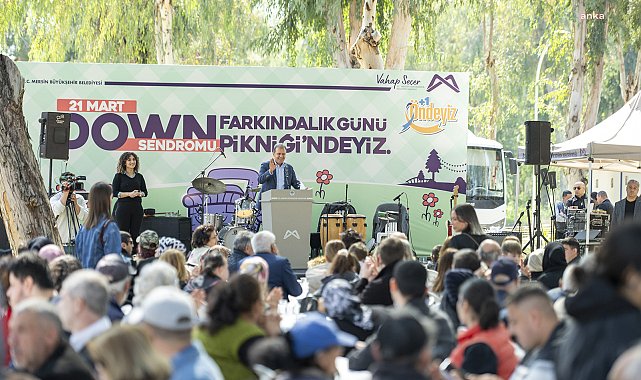 MERSİN BÜYÜKŞEHİR BELEDİYE BAŞKANI SEÇER, ÖZEL ÇOCUKLAR VE AİLELERİYLE BULUŞTU