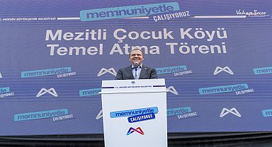 MERSİN BÜYÜKŞEHİR BELEDİYESİ, MEZİTLİ ÇOCUK KÖYÜ’NÜN TEMELİNİ ATTI… VAHAP SEÇER: “YAKLAŞIK 6 AY SONRA HALKIMIZIN HİZMETİNE GİRECEK”