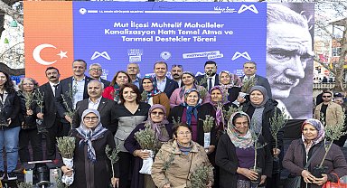 MERSİN BÜYÜKŞEHİR BELEDİYESİ’NDEN MUT İLÇESİNE İKİ ÖNEMLİ PROJE