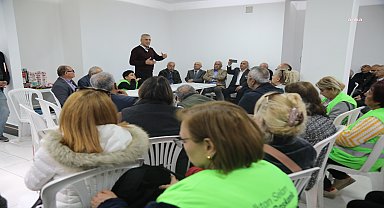 Mezitli Belediye Başkanı Tarhan, seçim çalışmalarına devam ediyor