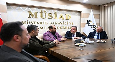 MUHİTTİN BÖCEK’TEN MÜSİAD’A ZİYARET: