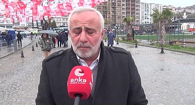 Özgür Özel'in Sinop'taki mitingine katılan vatandaşlar emekli maaşları ve hayat pahalılığından yakındı