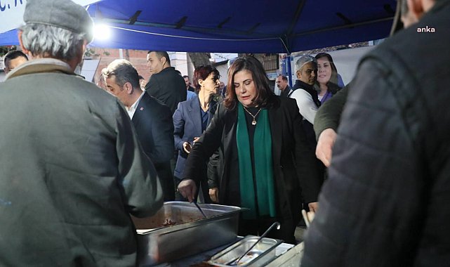 ÖZLEM ÇERÇİOĞLU, ÇEŞTEPE MAHALLESİ’NDE DÜZENLENEN İFTAR PROGRAMINDA VATANDAŞLARLA BULUŞTU