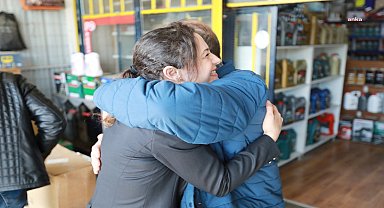 Selçuk Belediye Başkanı Filiz Ceritoğlu Sengel sanayi esnafını ziyaret etti