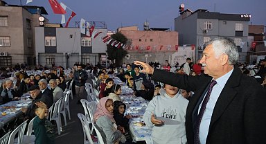 SEYHAN ŞAKİRPAŞA MAHALLESİ SAKİNLERİ, ADANA BÜYÜKŞEHİR BELEDİYESİ’NİN İFTAR SOFRASINDA BULUŞTU