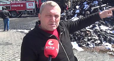 SİNOP’TA YANARAK KÜL OLAN BUNGALOV EV AHŞAP YAPIM ATÖLYESİ İŞLETME SAHİBİ YAŞAR EKER’İN KARDEŞİ FİKRET EKER: